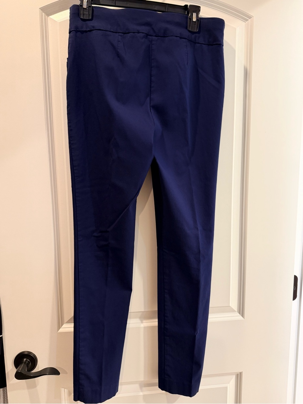 Perfect Stretch by Chico’s - Like New - Navy Pull-On Straight Leg Pants 1Regular - Picture 3 of 5